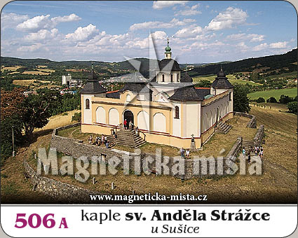 Magnetka - Kaple sv. Anděla Strážce u Sušice (Andělíček)