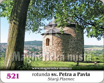 Magnetka - Rotunda sv. Petra a Pavla (Starý Plzenec)