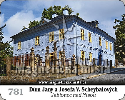 Magnetka - Dům Jany a Josefa V. Scheybalových - Jablonec nad Nisou