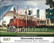Magnetky: Slovenská strela (Technické muzeum Tatra)